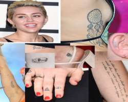 The talented singer cum actress has around 22 tattoos on her body. She has inked an equal sign tattoo on her finger for showing her support towards LG